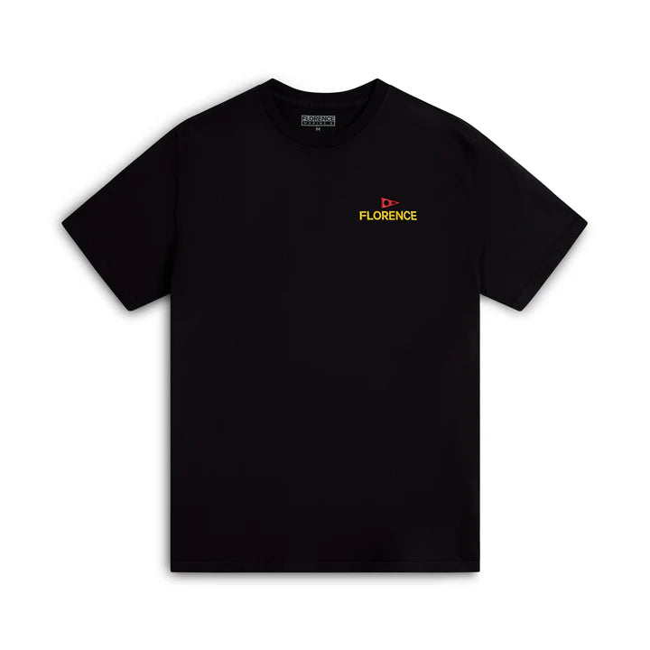 POLERA FLORENCE Crew T-Shirt Black