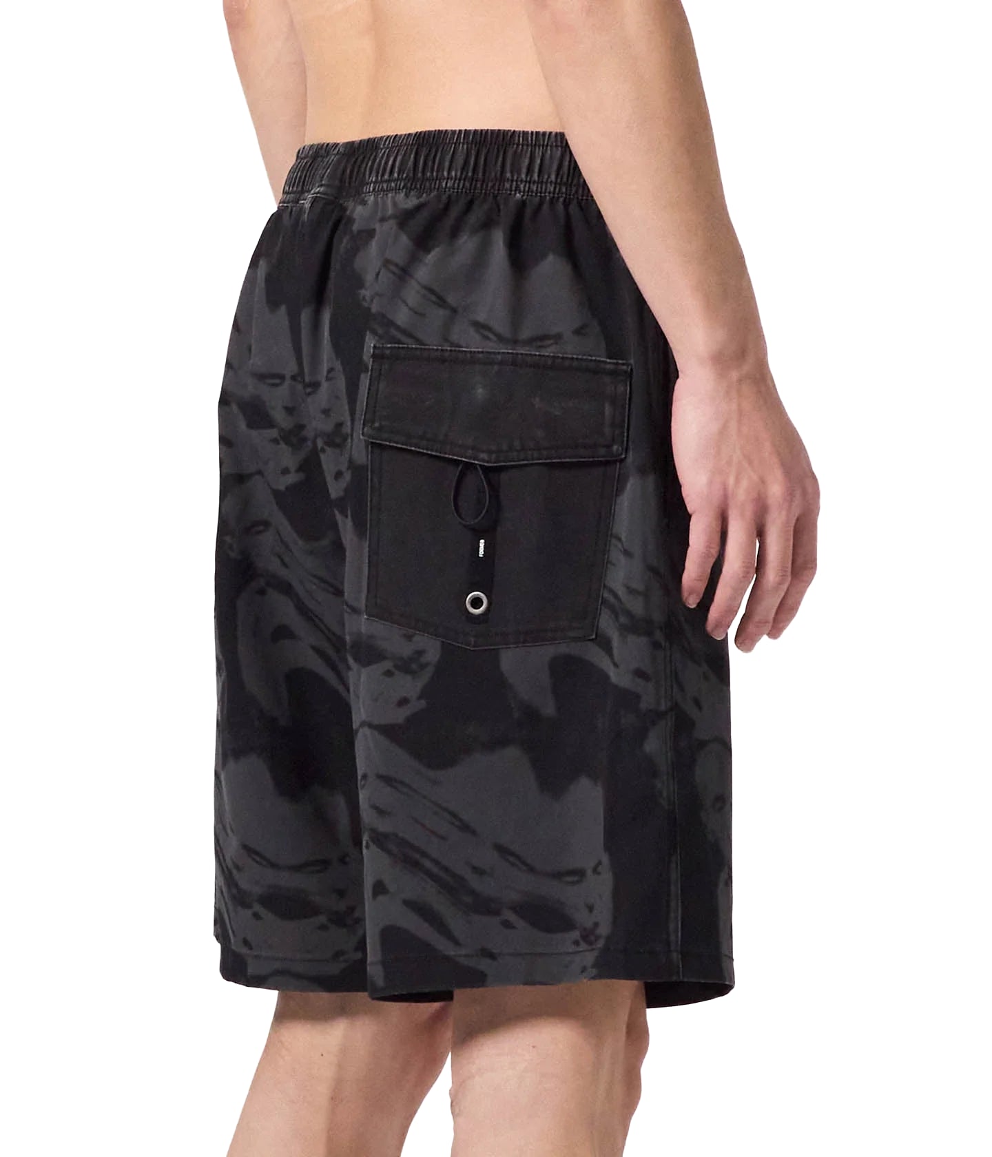 Traje de baño Swans Distort 18 Swim Trunk Black