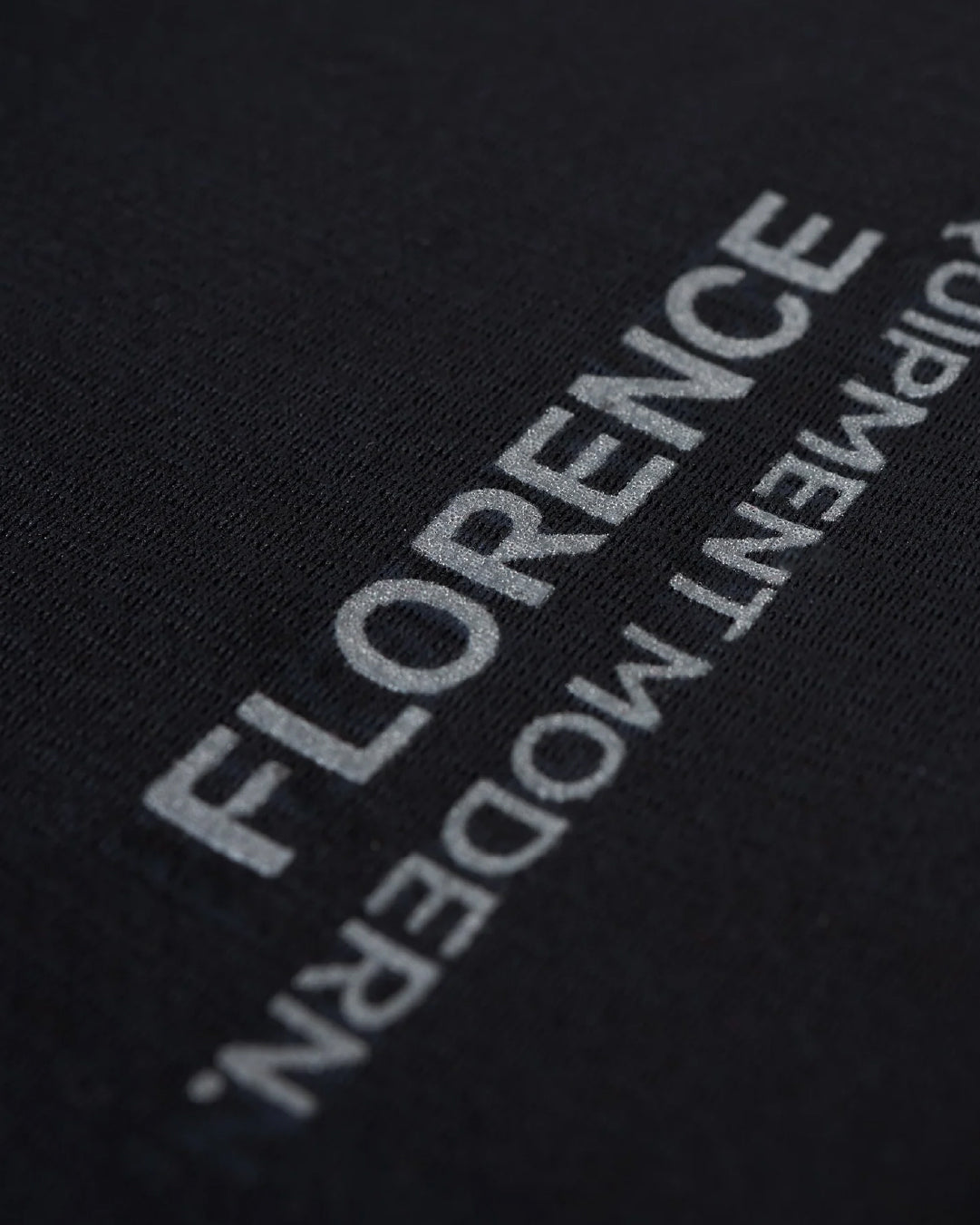 Polera Florence Airtex Short Sleeve Negra