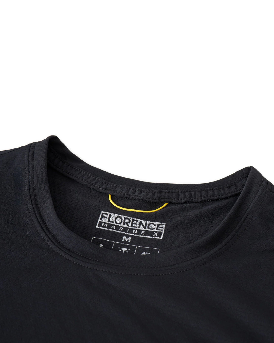 Polera Florence Airtex Short Sleeve Negra