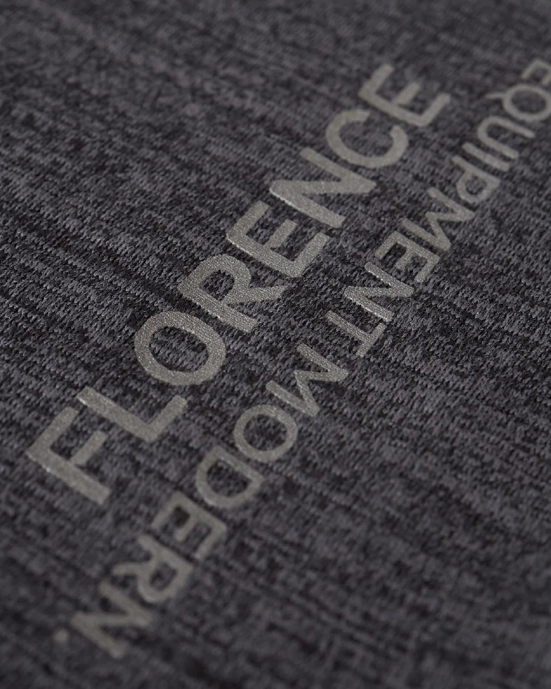 Polera Florence Airtex Short Sleeve Gris Oscura