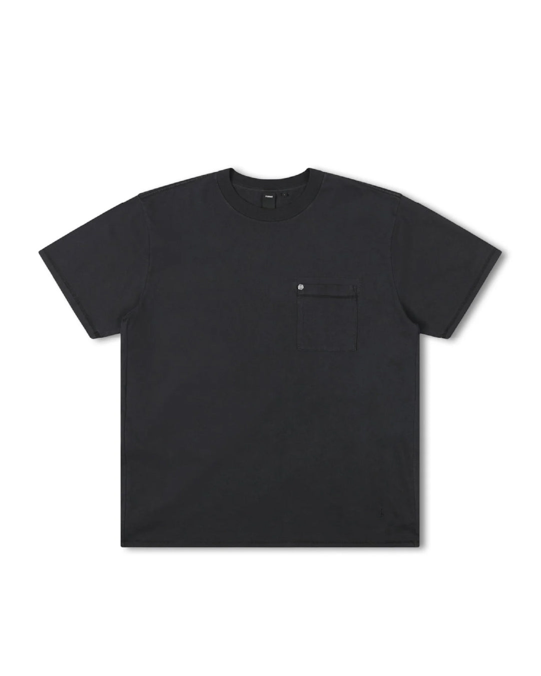 Polera CA Oversized Pocket Negro Lavado