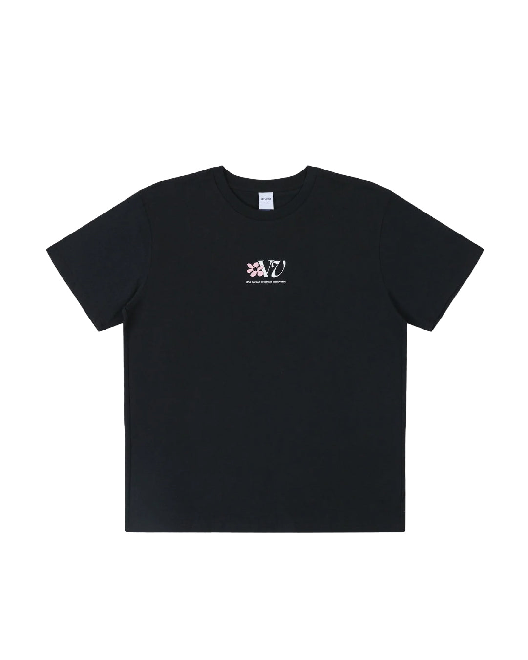 Polera Digi Flower Negra