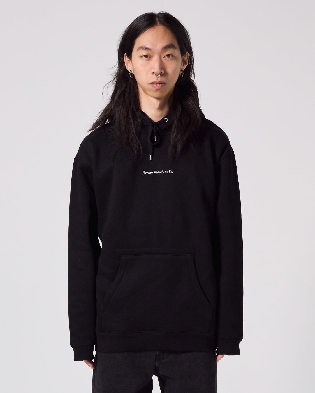 Hoodie Former Distort Negro