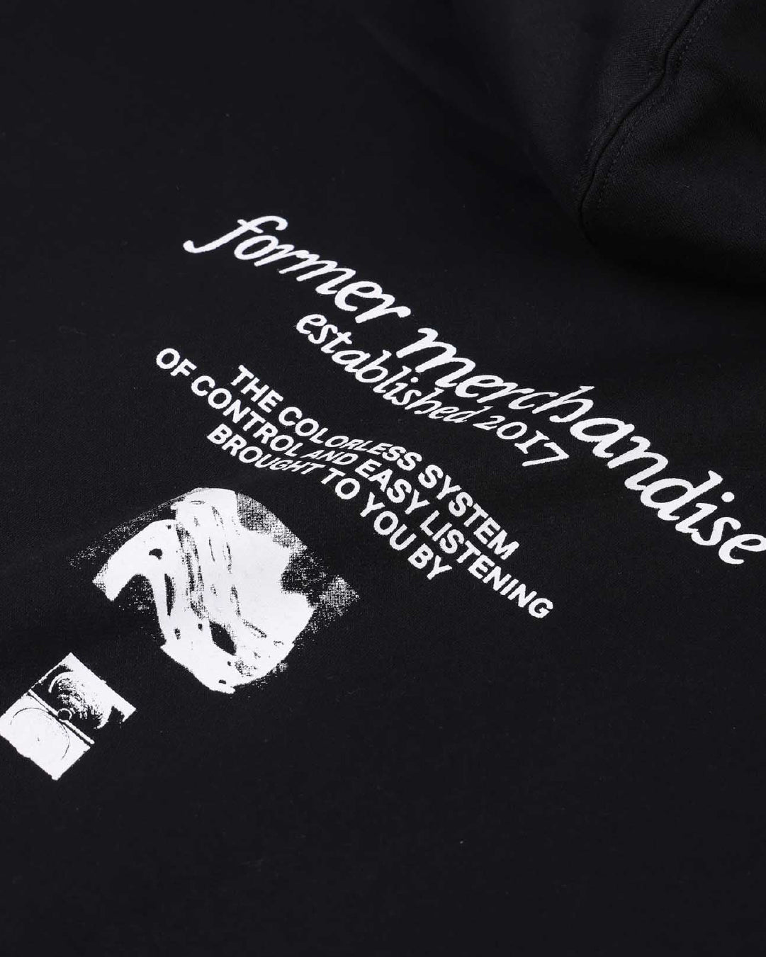 Hoodie Former Distort Negro