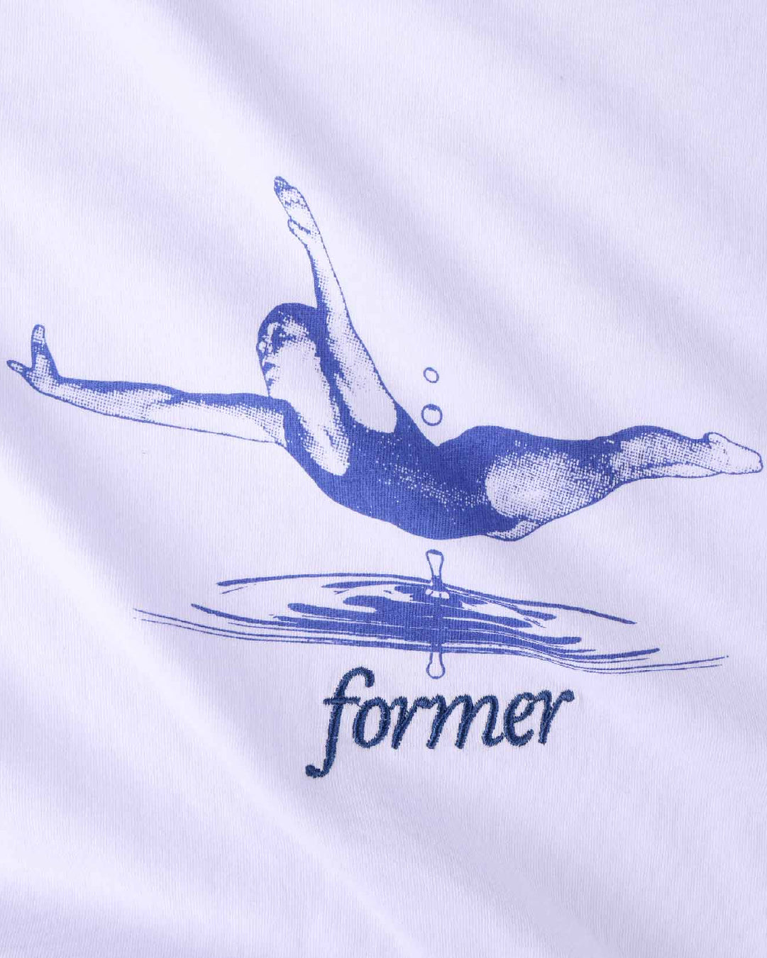 Polera Former Diver Blanca