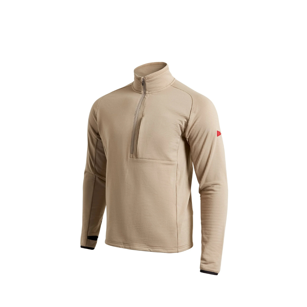 POLAR FLORENCE Off Grid Fleece Half Zip Vintage Khaki
