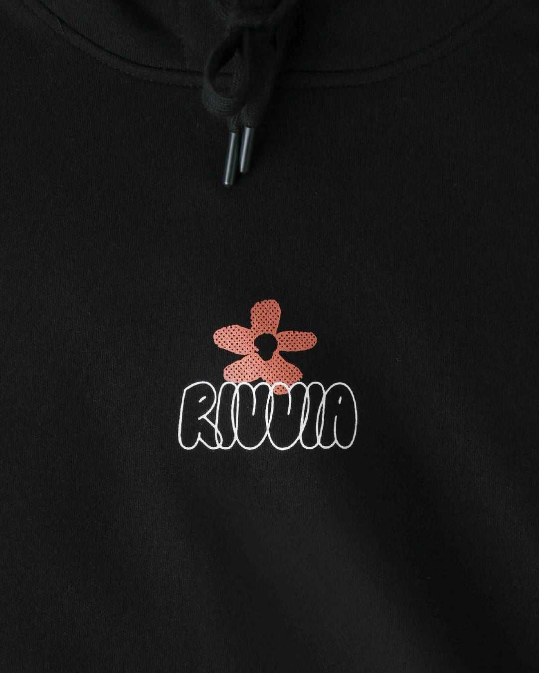 Polerón Flower Map Negro