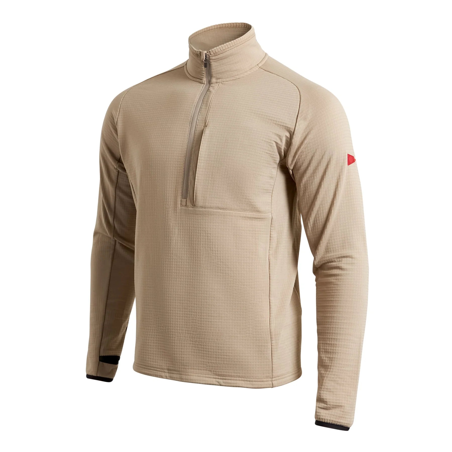 POLAR FLORENCE Off Grid Fleece Half Zip Vintage Khaki