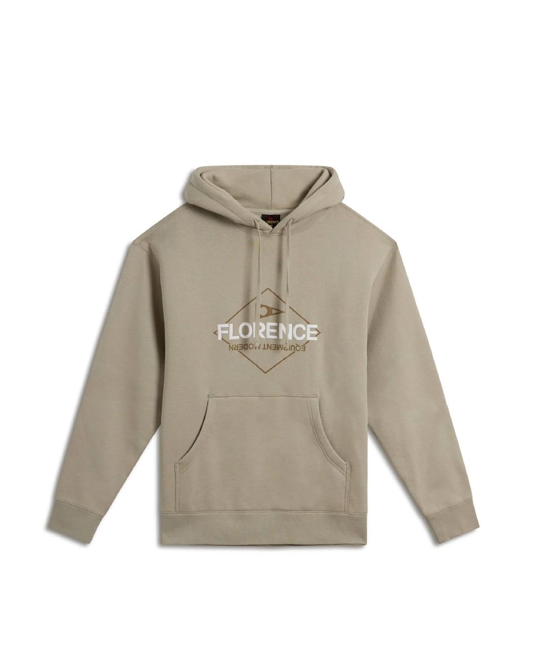 Hoodie Florence Flag Beige