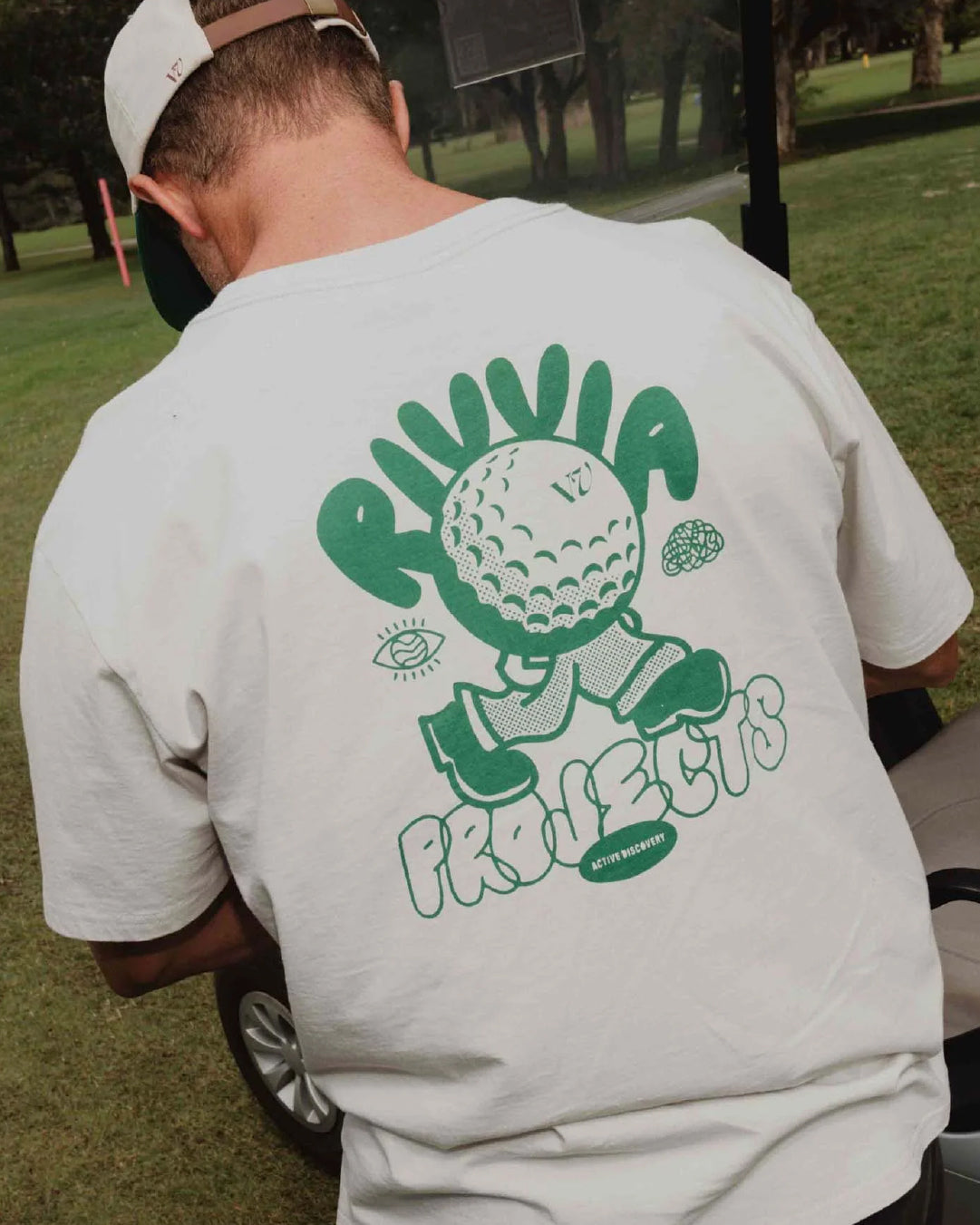 Polera Golf Head Blanca