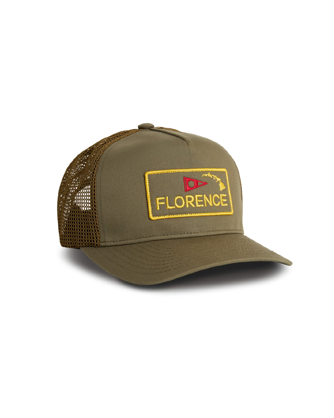 Jockey Florence Island Trucker Verde Oliva