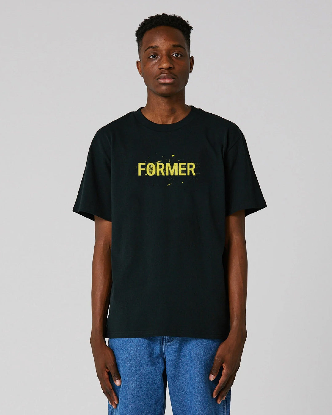 Polera Former Legacy Scratch Negro