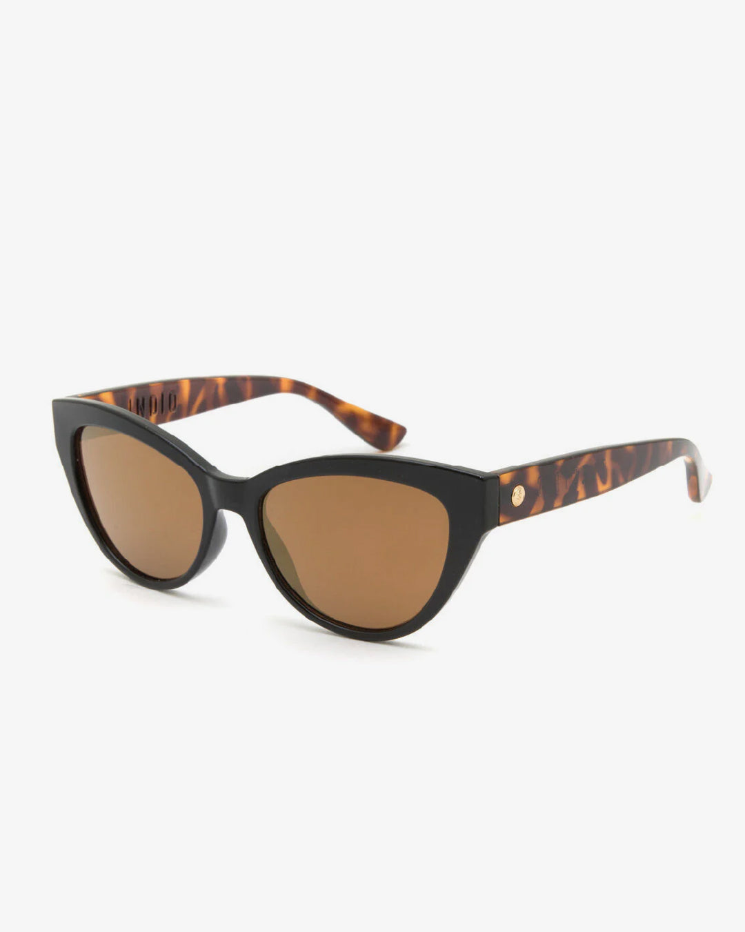 Lentes de Sol Electric Indio Obsidian Tort/Gold Chrome
