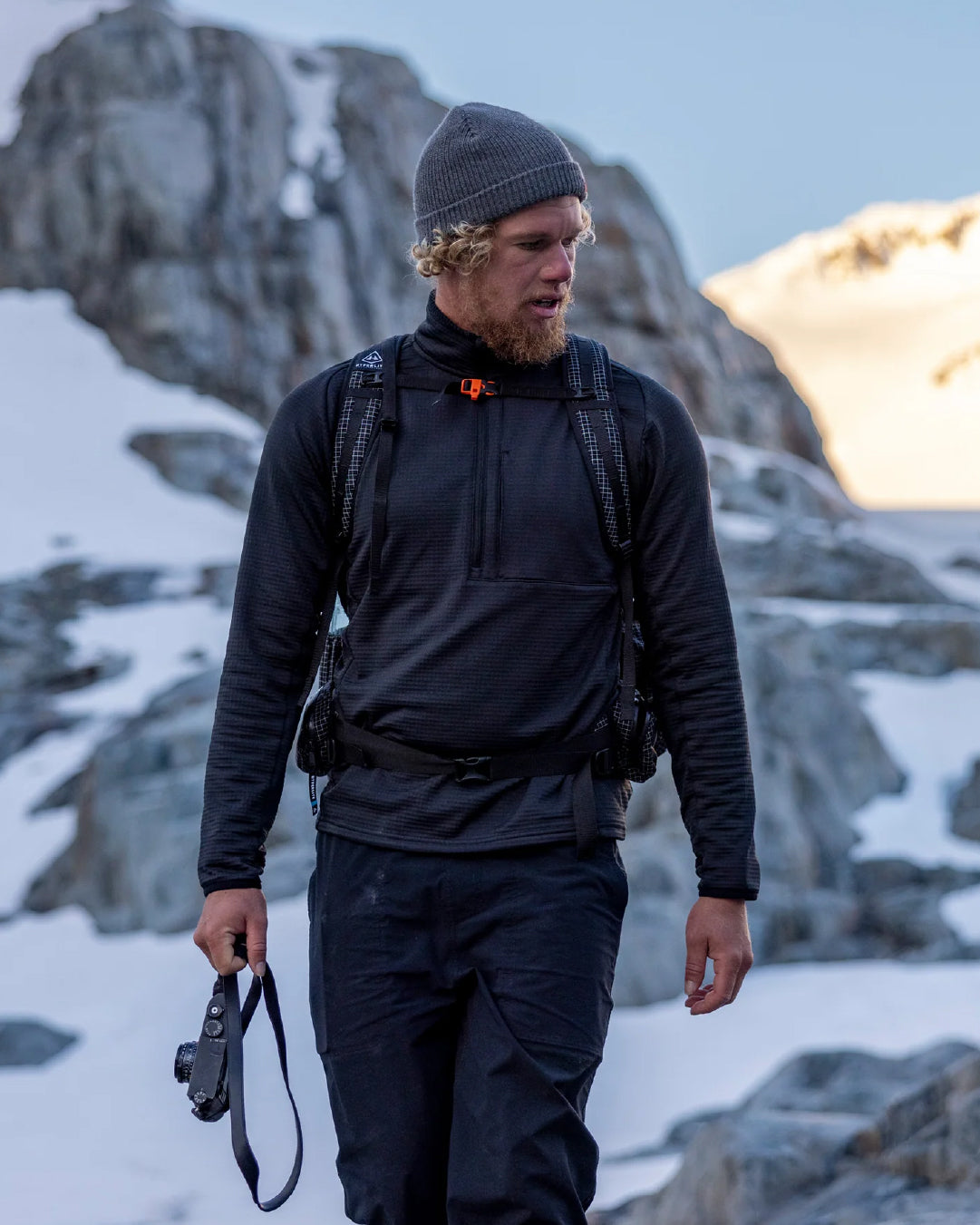 Polar Florence Off Grid Fleece Half Zip Negro