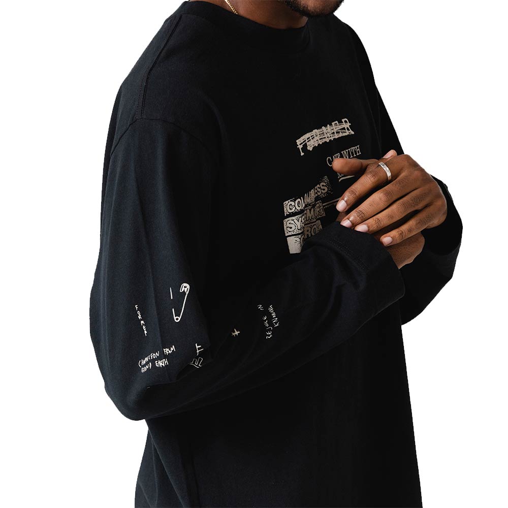 Polera Former Shifting LS Black