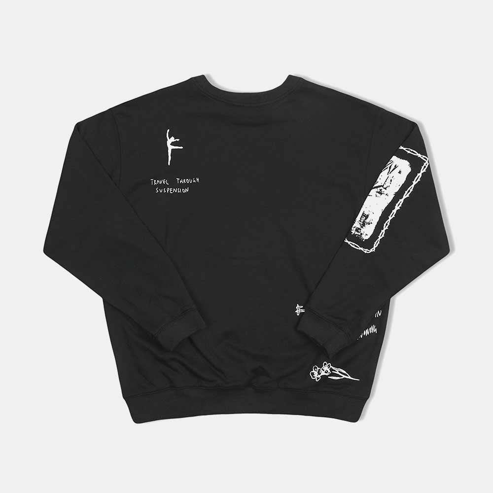 Crewneck Former Shifting Black