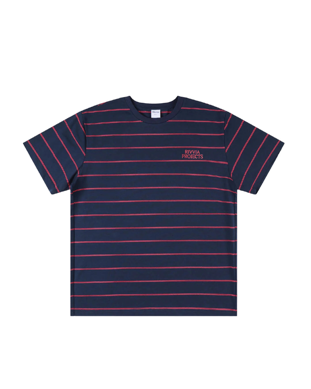Polera Rivvia Projects Stripe Azul Oscuro/Rojo