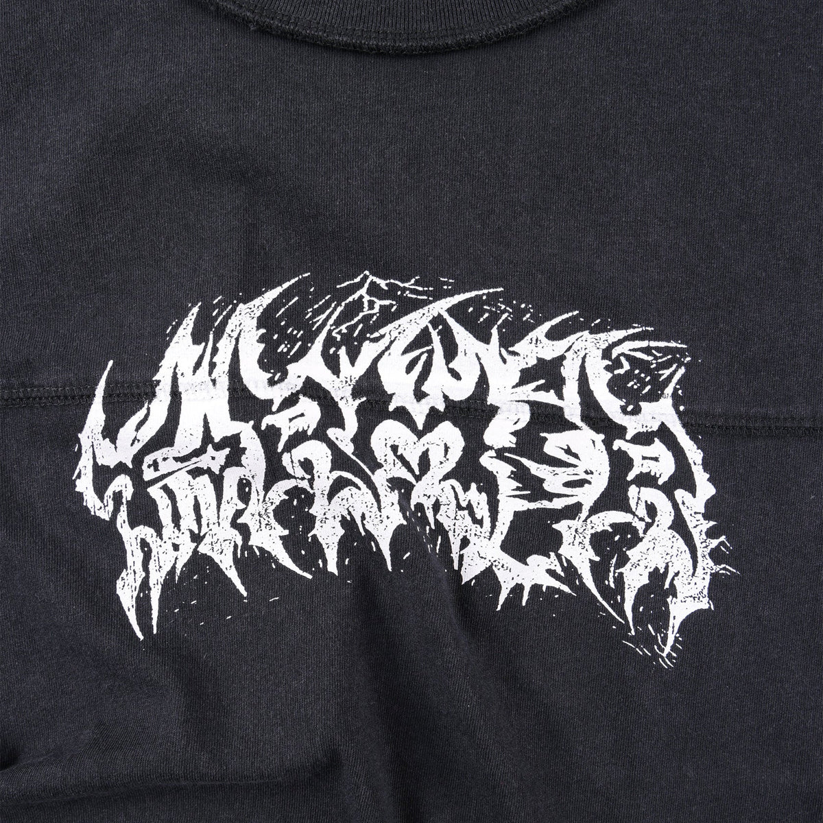 Polera FORMER Praise Washed Black (PV)