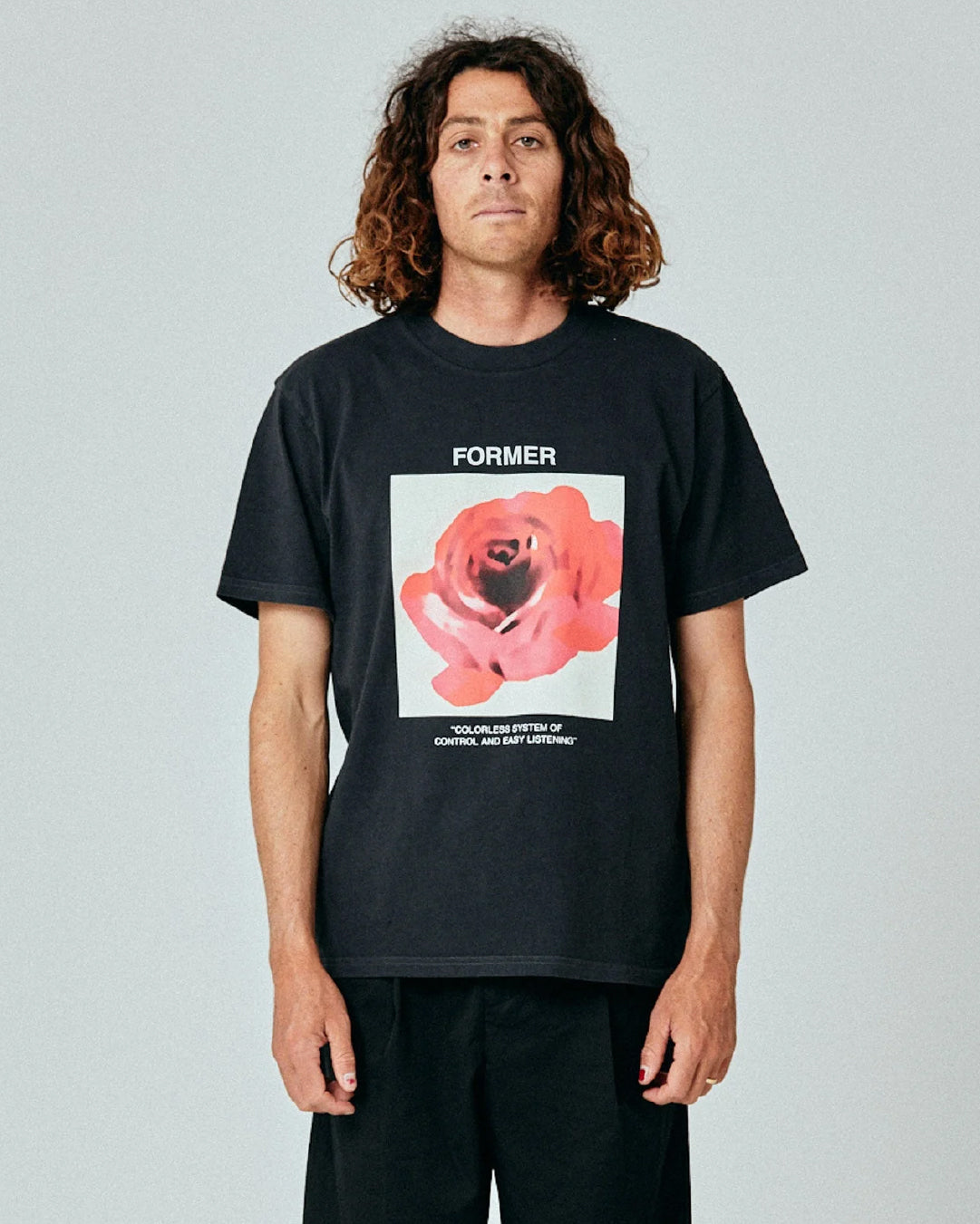 Polera Former Rosette OS Negro