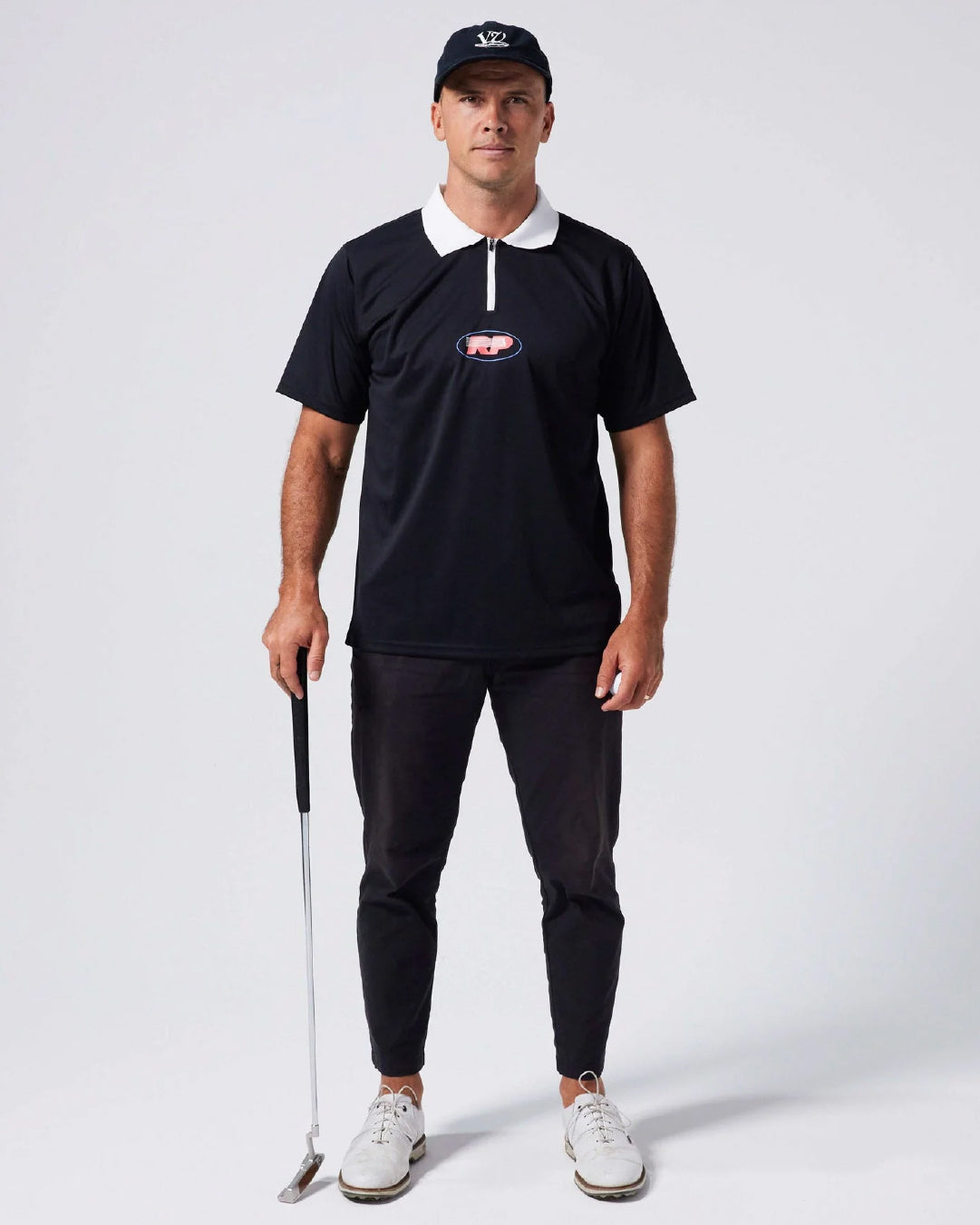 Polera Polo RP Motion Negra