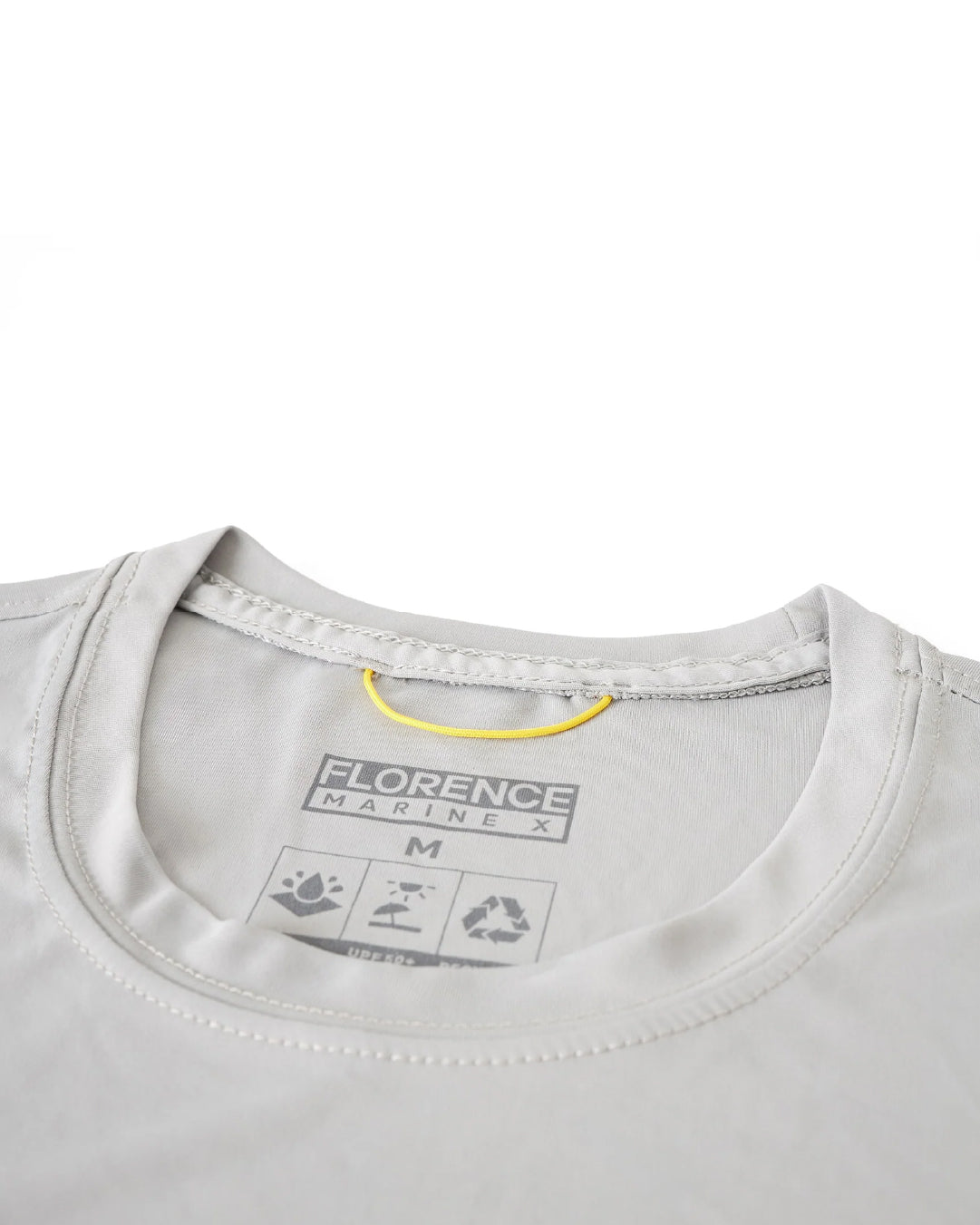 Polera Florence Sun Pro Logo Long Sleeve UPF Gris Clara