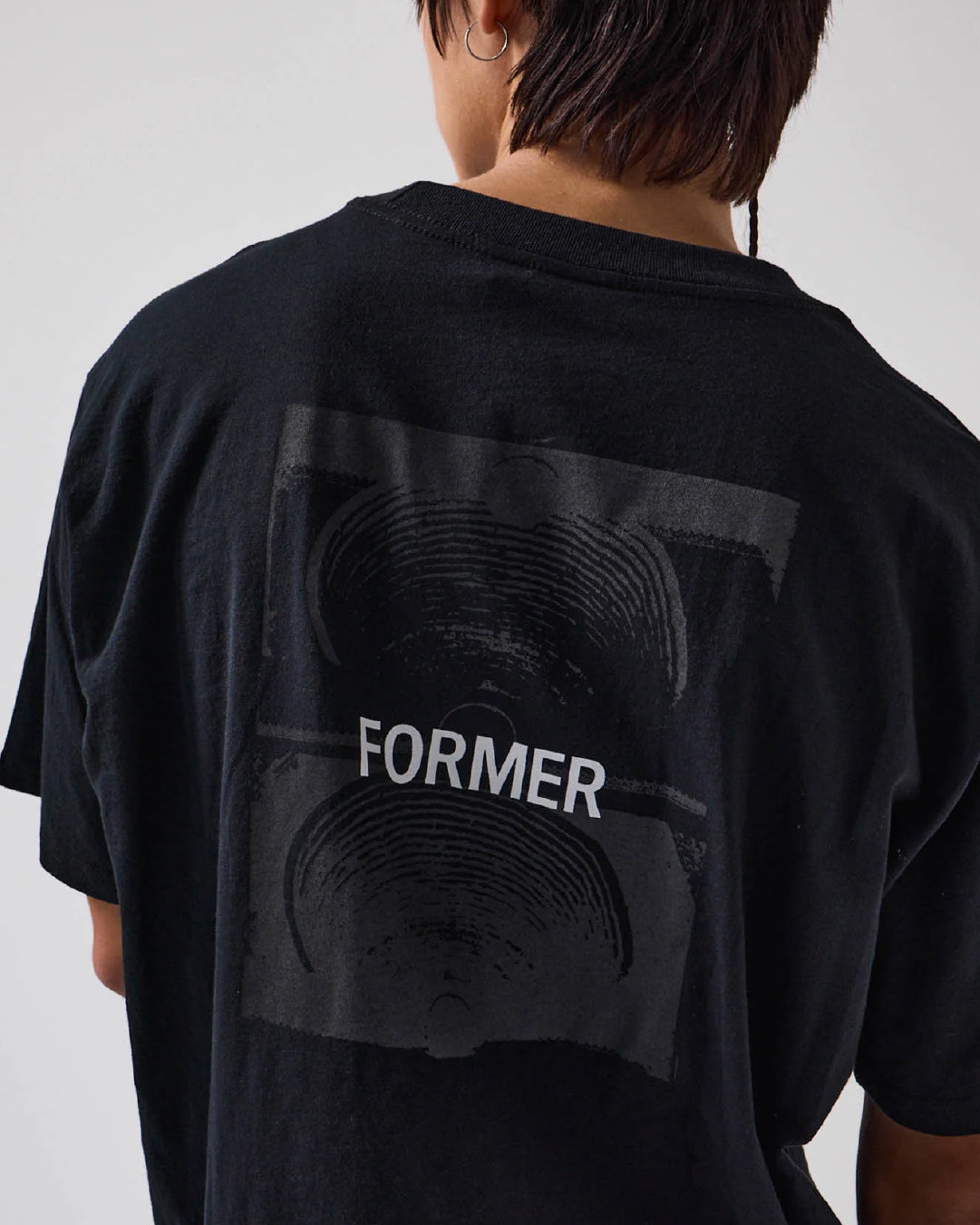 Polera Two-Tone Crux Negra