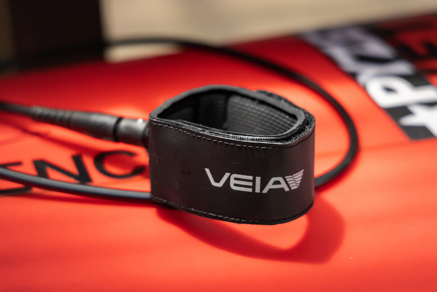 Leash VEIA JJF Pro 6' Comp  Bright Azul / Negro 5mm