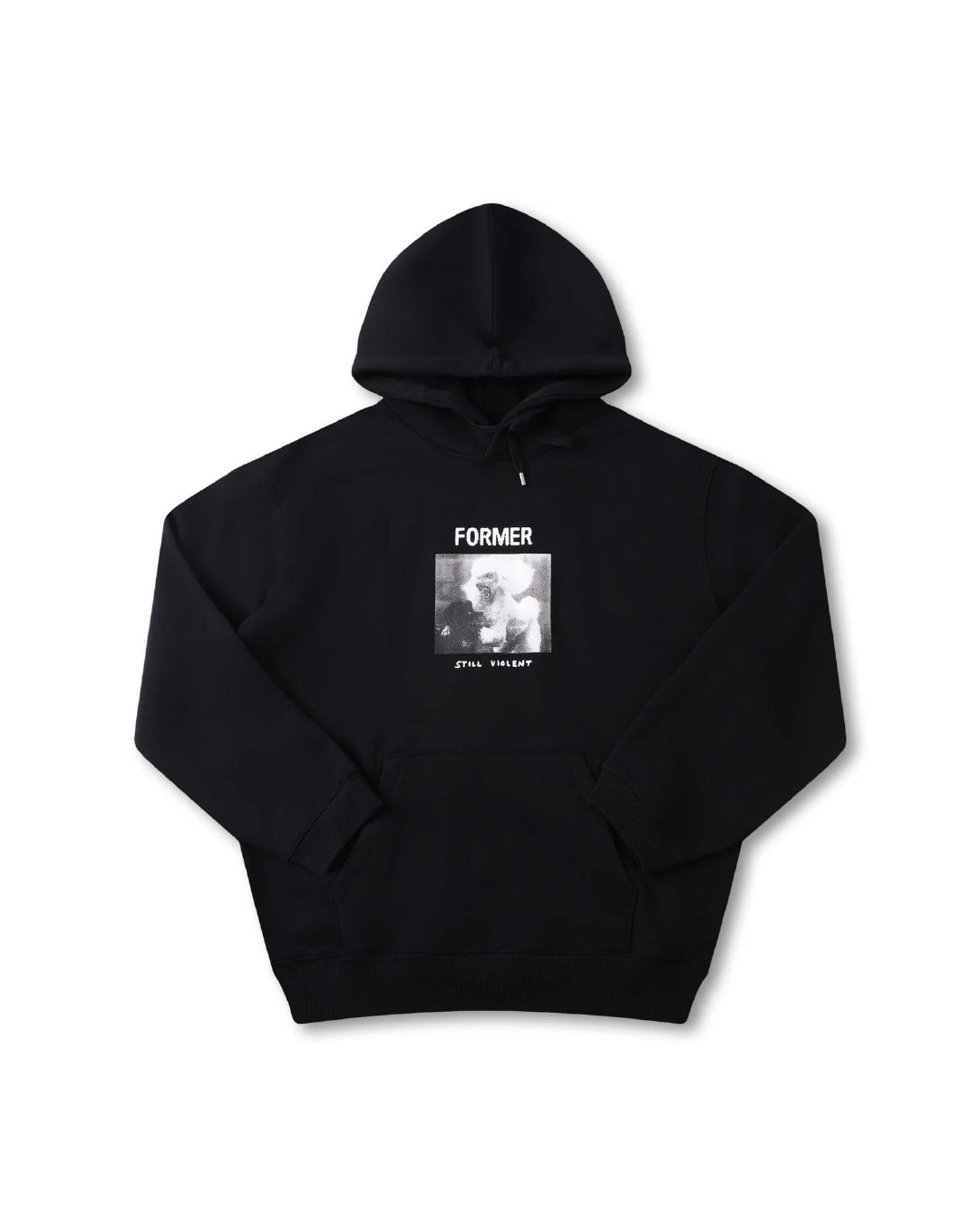 Hoodie Former War Poodle Negro
